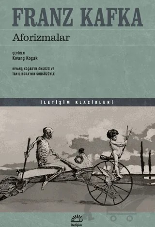 Aforizmalar – Franz Kafka – İletişim Yayınevi kitap kapağı