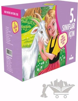 5. Sınıflar İçin 100 Temel Eser (10 Kitap Takım) – Kolektif – Mum Yayınları kitap kapağı