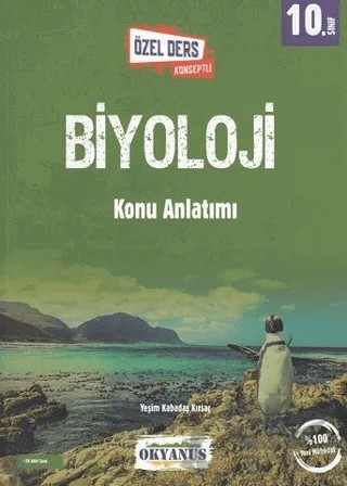10. Sınıf Biyoloji Özel Ders Konseptli Konu Anlatımı – Kolektif – Okyanus Yayınları kitap kapağı