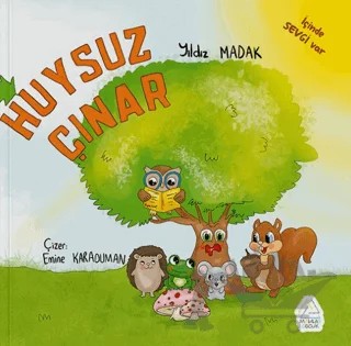 Huysuz Çınar – Yıldız Madak – Mahlas Çocuk Yayınları kitap kapağı