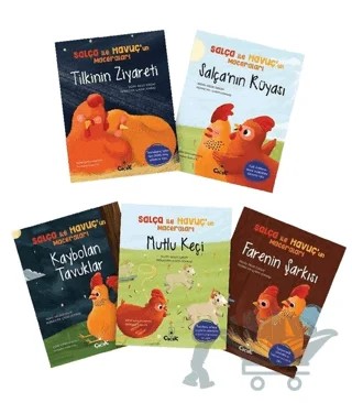 Salça ile Havuç’un Maceraları Serisi (5 Kitap Takım) – Melek Turgay – Floki Çocuk kitap kapağı