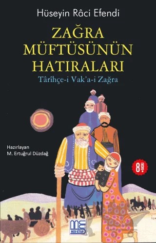 Zağra Müftüsünün Hatıraları – Hüseyin Raci Efendi – Med Kitap kitap kapağı