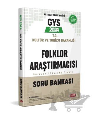 2024 GYS T.C Kültür ve Turizm Bakanlığı Folklor Araştırmacısı Görevde Yükselme Sınavı Soru Bankası – Kolektif – Data Yayınları kitap kapağı
