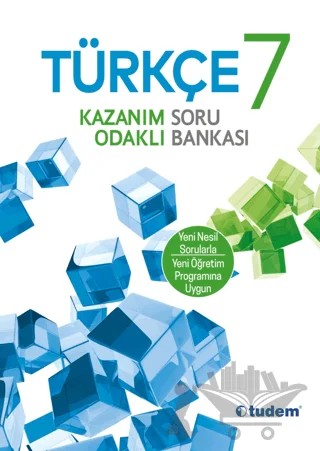 7. Sınıf Türkçe Kazanım Odaklı Soru Bankası – Kolektif – Tudem Yayınları - Bayilik kitap kapağı