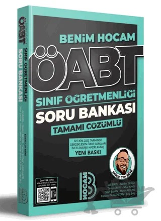ÖABT Sınıf Öğretmenliği Tamamı Çözümlü Soru Bankası – Kolektif – Benim Hocam Yayınları kitap kapağı