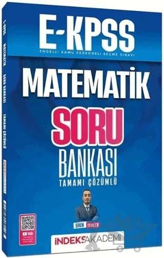 2026 EKPSS Matematik Soru Bankası Çözümlü – Eren Tunçer – İndeks Akademi Yayıncılık kitap kapağı