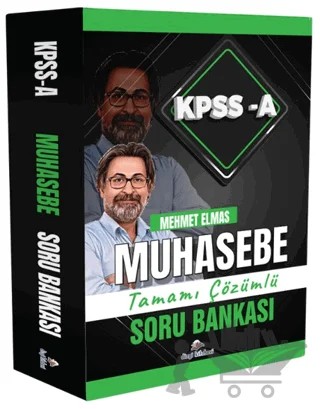2026 KPSS A Muhasebe Tamamı Çözümlü Soru Bankası – Mehmet Elmas – Dizgi Kitap kitap kapağı