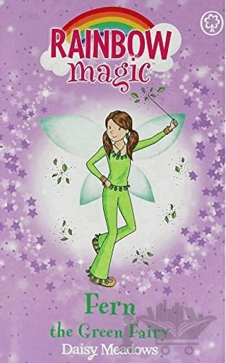 Rainbow Magic: Fern the Green Fairy: The Rainbow Fairies Book 4 – Daisy Meadows – Hachette Books kitap kapağı