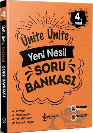 4. Sınıf Ünite Yeni Nesi Soru Bankası – Kolektif – Atlı Karınca Yayınları kitap kapağı