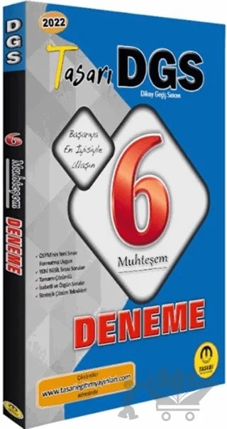 DGS 6 Muhteşem Fasikül Deneme 2022 – Özgen Bulut – Tasarı Eğitim Yayınları kitap kapağı