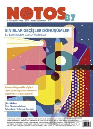Notos Öykü İki Aylık Edebiyat Dergisi Sayı: 87 Temmuz-Ağustos 2021 – Notos Öykü Dergisi kitap kapağı