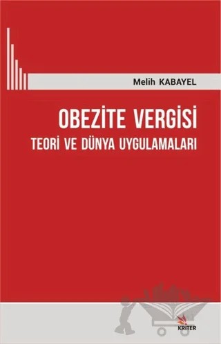 Obezite Vergisi – Melih Kabayel – Kriter Yayınları kitap kapağı