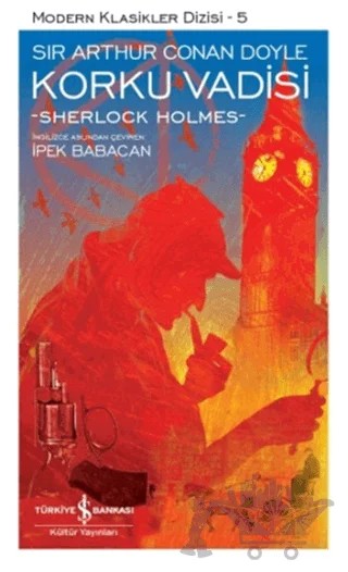Korku Vadisi – Sir Arthur Conan Doyle – İş Bankası Kültür Yayınları kitap kapağı