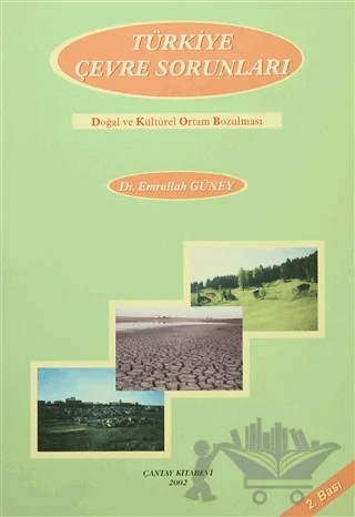 Türkiye Çevre Sorunları – Emrullah Güney – Çantay Yayınları kitap kapağı