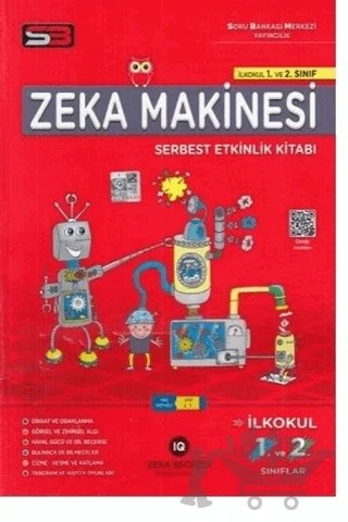 1. ve 2. Sınıf Zeka Makinesi Serbest Etkinlik Kitabı – Kolektif – SBM Yayıncılık kitap kapağı