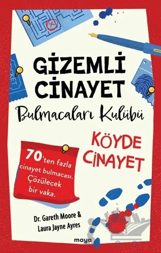 Gizemli Cinayet Bulmacaları Kulübü – Gareth Moore, Laura Jayne Ayres – Maya Kitap kitap kapağı