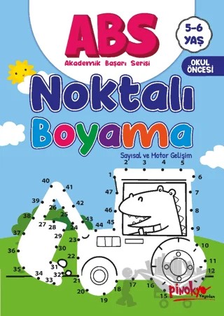 ABS 5-6 Yaş Noktalı Boyama – Buçe Dayı – Pinokyo Yayınları kitap kapağı