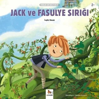 Jack ve Fasulye Sırığı - Minikler İçin Ünlü Eserler – Kolektif – Almidilli kitap kapağı