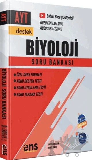 AYT Biyoloji Destek Soru Bankası – Behlül Öndeş, Semiha Bahadır – ENS Yayınları kitap kapağı