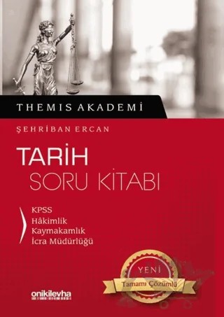 Themis Akademi - Tarih Soru Kitabı – Şehriban Ercan – On İki Levha Yayınları kitap kapağı