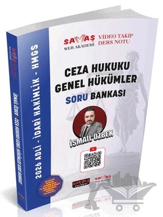 Ceza Hukuku Genel Hükümler Soru Bankası – İsmail Özbek – Savaş Yayınevi kitap kapağı