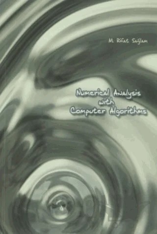 Numerical Analysis With Computer Algorithms – M. Rifat Sağlam – Çağlayan Kitabevi kitap kapağı