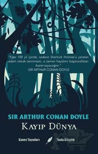 Kayıp Dünya – Sir Arthur Conan Doyle – Kanes Yayınları kitap kapağı