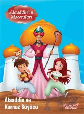 Alaaddin'in Maceraları - Alaaddin ve Kurnaz Büyücü – Kolektif – Yumurcak Yayınları kitap kapağı