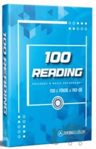 YDS YÖKDİL 100 Reading Passages Basic Vocabulary – Kolektif – Akın Dil Eğitim kitap kapağı