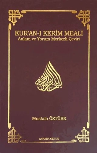 Kur’an-ı Kerim Meali (Cep Boy) – Kolektif – Ankara Okulu Yayınları kitap kapağı