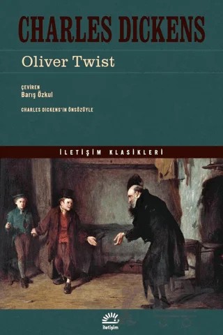 Oliver Twist – Charles Dickens – İletişim Yayınevi kitap kapağı