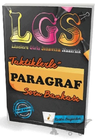 LGS Taktiklerle Paragraf Soru Bankası – Rüştü Bayındır – Pelikan Tıp Teknik Yayıncılık kitap kapağı