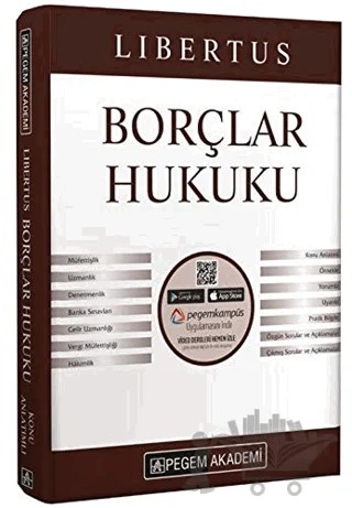 2021 KPSS Libertus Borçlar Hukuku – Kolektif – Pegem Akademi Yayıncılık kitap kapağı