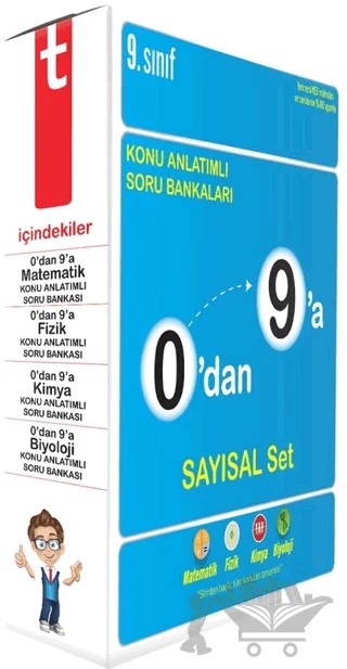 9. Sınıf 0'dan 9'a Konu Anlatımlı Soru Bankası Sayısal Set – Kolektif – Tonguç Akademi kitap kapağı