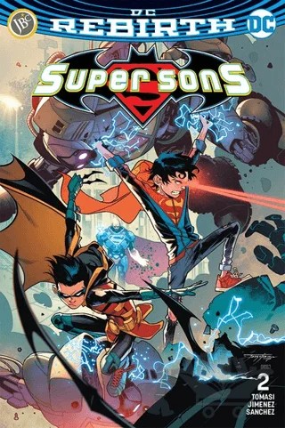 Super Sons Sayı 2 (DC Rebirth) – Peter J. Tomasi – JBC Yayıncılık kitap kapağı