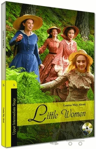 İngilizce Hikaye Little Women - Sesli Dinlemeli – Louisa May Alcott – Kapadokya Yayınları kitap kapağı