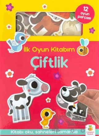 İlk Oyun Kitabım - Çiftlik – Kolektif – Net Çocuk Yayınları kitap kapağı