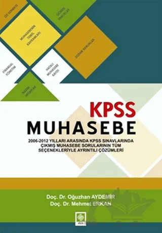 KPSS Muhasebe – Mehmet Erkan, Oğuzhan Aydemir – Ekin Basım Yayın kitap kapağı