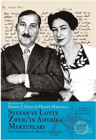 Stefan ve Lotte Zweig’ın Amerika Mektupları – Darien J. Davis, Oliver Marshall – Everest Yayınları kitap kapağı
