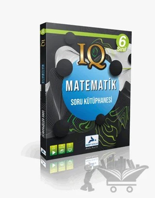 PRF 6. Sınıf IQ Matematik Soru Kütüphanesi – Kolektif – Paraf Yayınları kitap kapağı