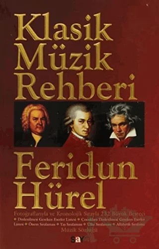 Klasik Müzik Rehberi – Feridun Hürel – Say Yayınları kitap kapağı