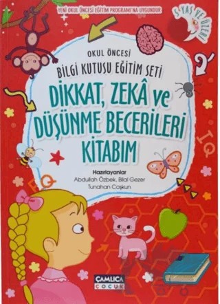 Dikkat Zeka ve Düşünme Becerileri Kitabım – Kolektif – Çamlıca Çocuk Yayınları kitap kapağı