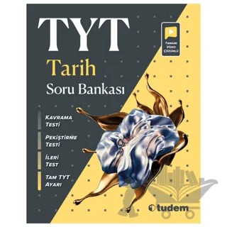 TYT Tarih Soru Bankası – Kolektif – Tudem Yayınları - Bayilik kitap kapağı