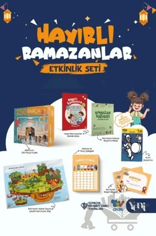 Hayırlı Ramazanlar Etkinlik Seti – Kolektif – Türkiye Diyanet Vakfı Yayınları kitap kapağı