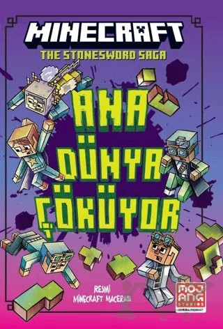 Mınecraft Ana Dünya Çöküyor – Nick Eliopulos – XLIBRIS kitap kapağı
