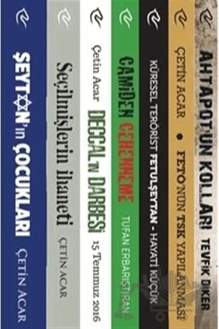 Fetö Seti (7 Kitap Takım) – Çetin Acar, Hayati Küçük, Tevfik Diker, Tufan Erbarıştıran – Truva Yayınları kitap kapağı