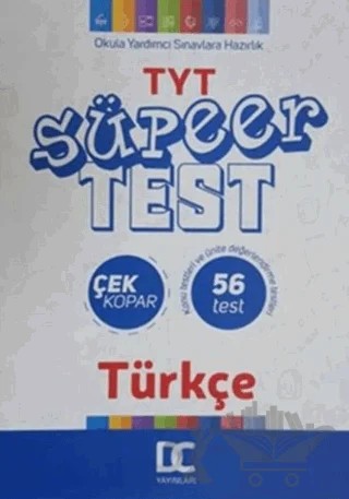 TYT Türkçe Süper Test Çek Kopar – Kolektif – ​Doğru Cevap Yayınları kitap kapağı