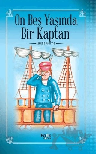 On Beş Yaşında Bir Kaptan – Jules Verne – Fark Yayınları kitap kapağı