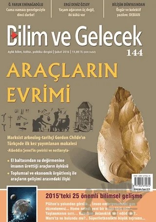 Bilim ve Gelecek Dergisi Sayı: 144 Şubat 2016 – Bilim ve Gelecek Dergisi Yayınları kitap kapağı