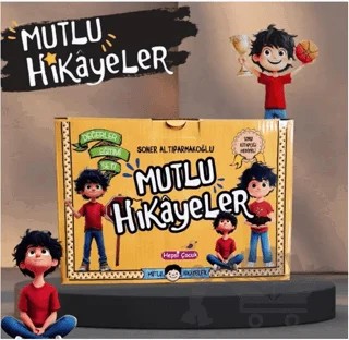 Mutlu Hikâyeler Seti – Soner Altıparmakoğlu – Hepsi Çocuk Yayınları kitap kapağı
